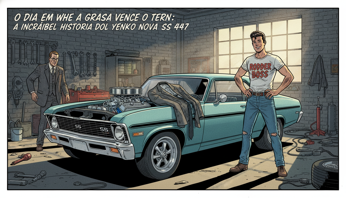 O Dia em que a Graxa Venceu o Terno: A Incrível História do Yenko Nova SS 427