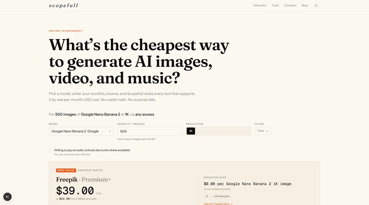 What shipped. Same structure as the mockup, built one feature at a time.